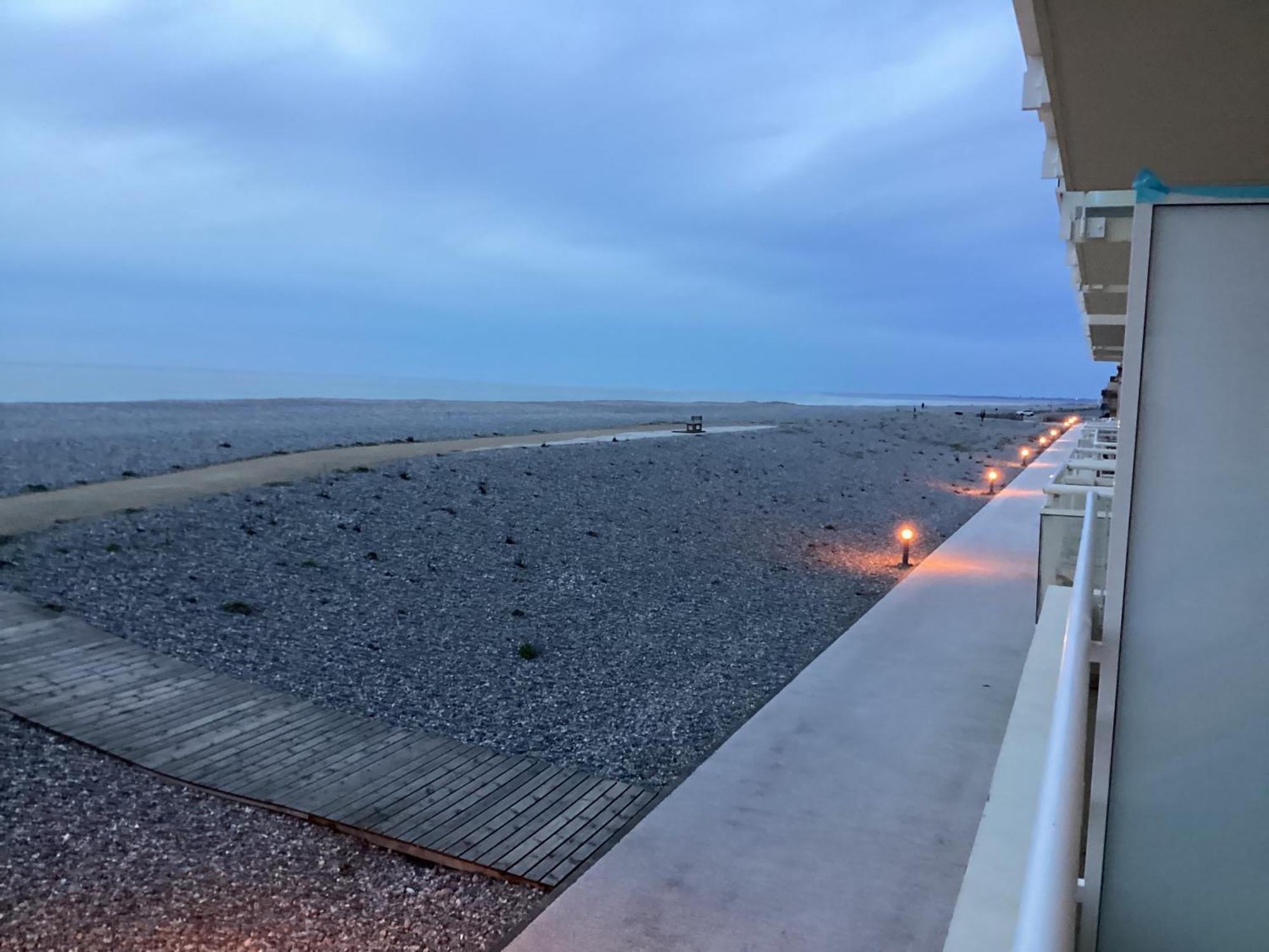 Le Semaphore Cayeux-sur-Mer Bagian luar foto
